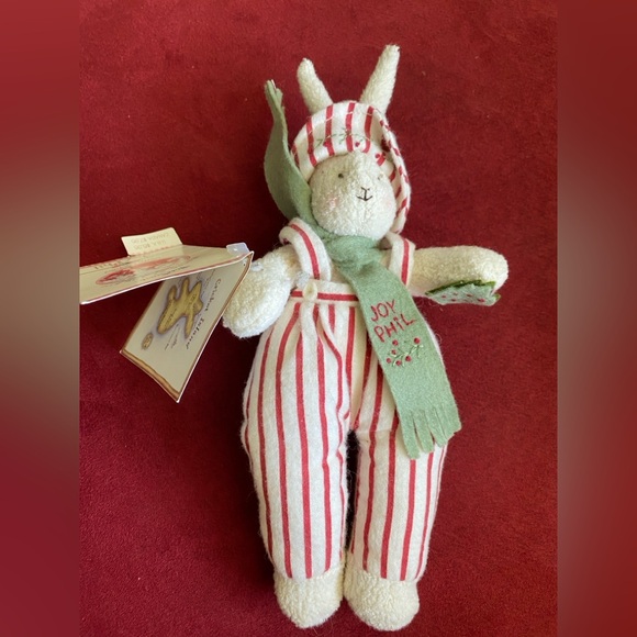 Hallmark Other - Fix-8" Bunnies by the Bay JOY PHIL 2002 Hallmark Joy collectible Plush Rabbit